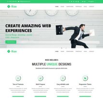 Rise - Responsive Multi-Purpose Creative Joomla Theme