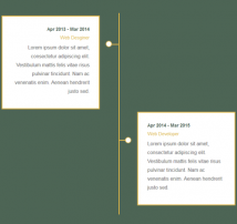 CSS Timeline Style 14