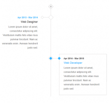 CSS Timeline Style 15