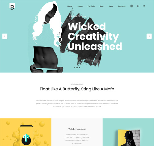 Bumblebee - A Smart Multipurpose Theme for Freelancers and Agencies