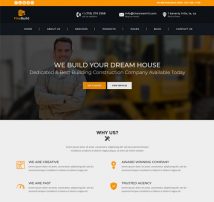 Fine Build - Building & Construction WordPress Theme