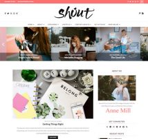 Shout - Blogging WordPress Theme