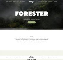 The Forester - Responsive Multipages and Onepage Multi-Purpose Joomla! Template