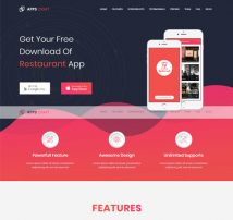 Apps Craft - App Landing Page WordPress Theme
