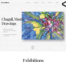 Arte | Art Gallery WordPress Theme
