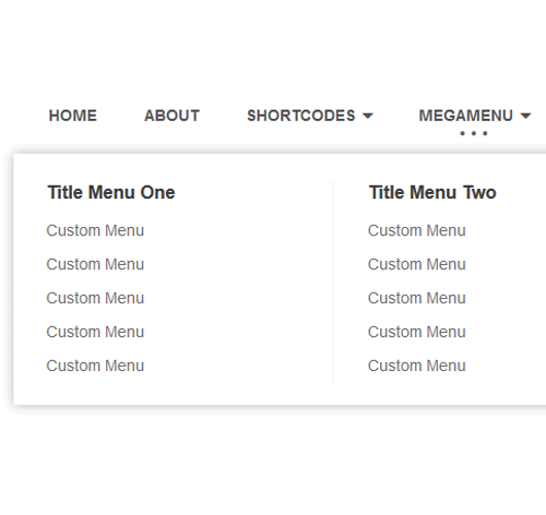 Navigation Menu Style 25