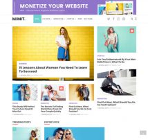 Mimit - Ultimate News & Magazine WordPress Theme