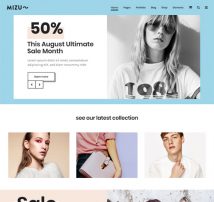 Mizu - A Theme for Designers, Agencies, and Creative Studios