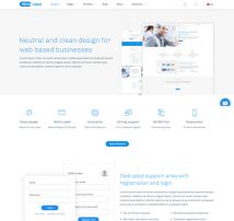 White Label - Clean Theme for Modern Web Businesses