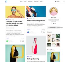 Alimo - Clean Responsive WordPress Blog Theme