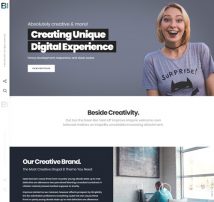 Beside Creative Multipurpose Drupal 8 Theme