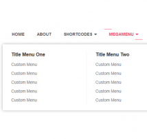 Navigation Menu Style 26