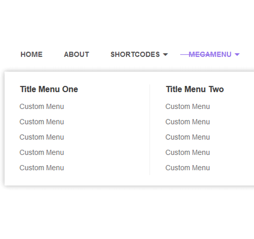 Navigation Menu Style 27