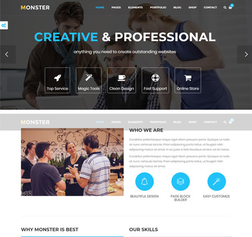 Monster - Multipurpose Drupal 8 Commerce 2.x