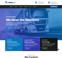 Transline - Transport, Logistics Joomla Template