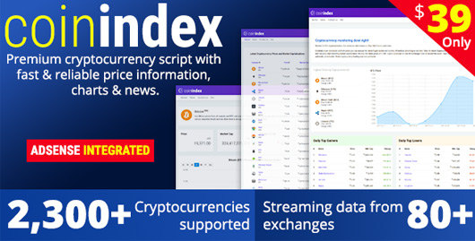 Cryptocurrency Realtime Price Scripts with PHP