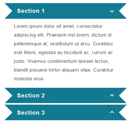 Bootstrap CSS Accordion 73
