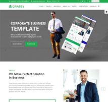 Grassy Business - Business, Corporate and Finance Joomla Template