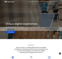 Invictus - Creative MultiPurpose WordPress Theme