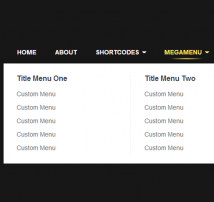 Navigation Menu Style 30