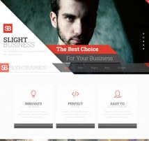 Slight Business - Responsive Corporate Multipurpose Joomla Theme