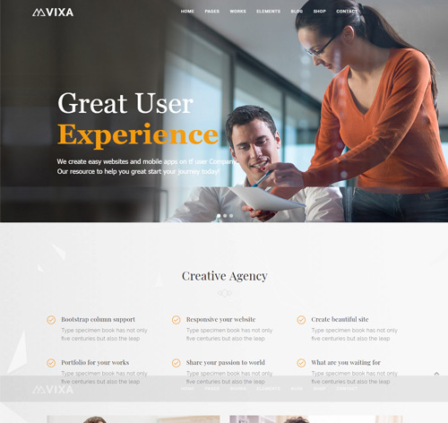 Vixa - Responsive Multi-Purpose Drupal 8 Theme