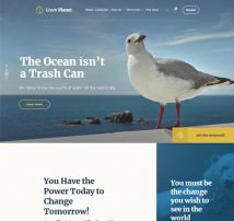 Ecology & Environment WordPress Theme - Green Planet