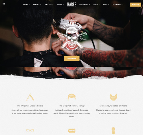 Hares - A Stylish WordPress Theme