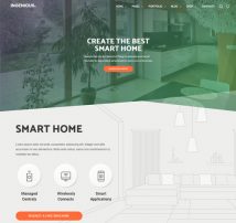 Ingenious - Smart Home Automation WordPress Theme