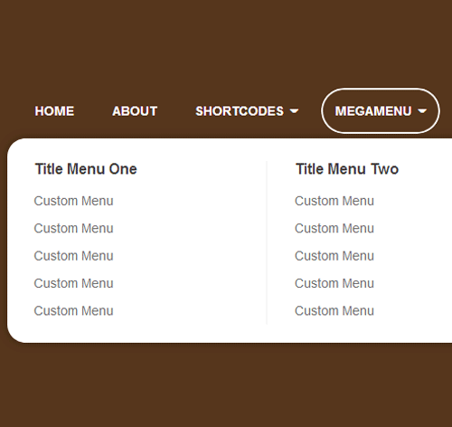 Navigation Menu Style 31