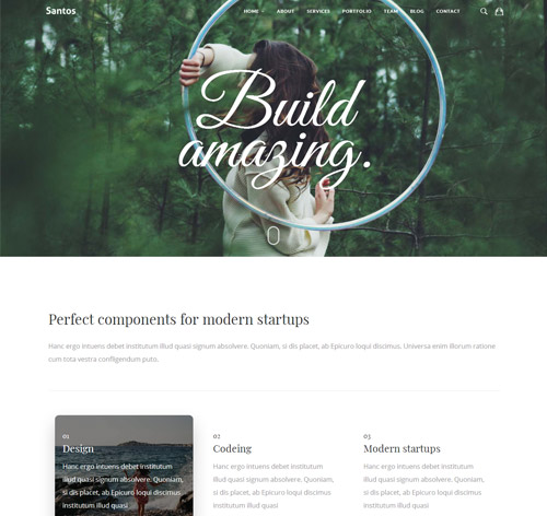 Santos - Modern Multi-Purpose Theme