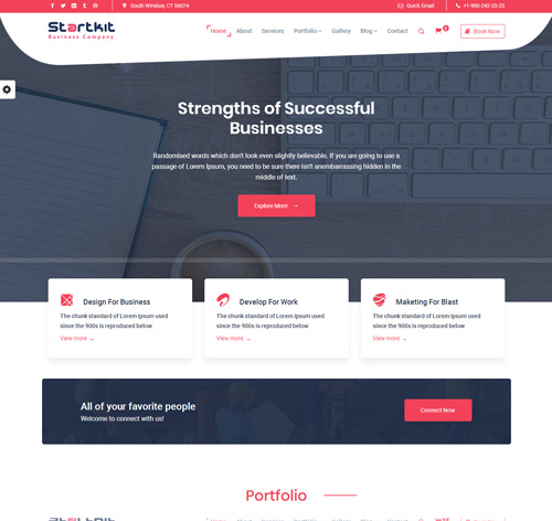 StartKit - Business Multipurpose HTML template