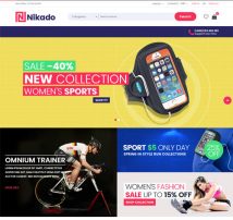 Nikado - Responsive Theme for WooCommerce WordPress