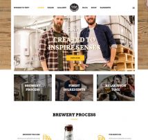 Pints&Crafts - A Theme Crafted for Breweries and Pubs