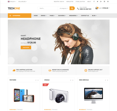 Techone - Multipurpose HTML Template
