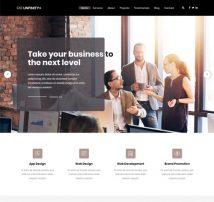 UnfinityPlus - One Page Parallax