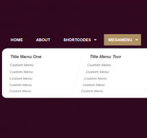 Navigation Menu Style 38