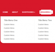 Navigation Menu Style 39