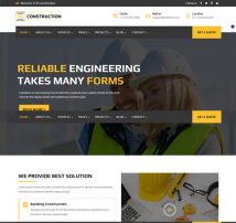 RS Construction - Building and Construction Joomla Template