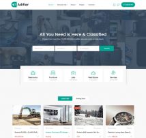 Adifier - Classified Ads WordPress Theme