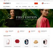 Market II - Multipurpose eCommerce VirtueMart 3 Joomla Template