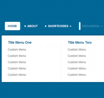 Navigation Menu Style 40