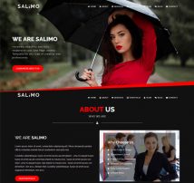 Salimo - Creative One Page Parallax Joomla Theme With Page Builder