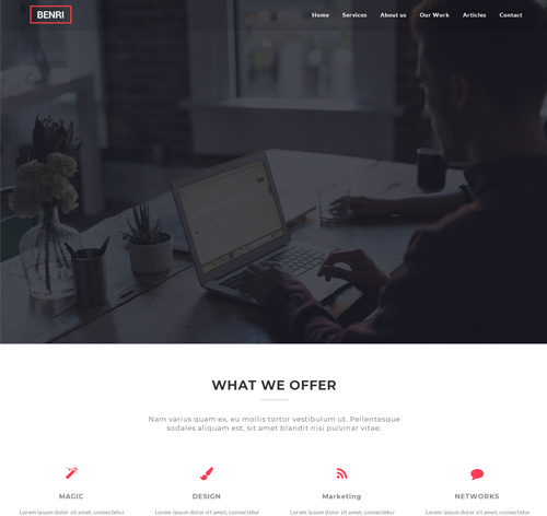 Benri - Ultimate Multi-Purpose Responsive Theme