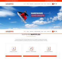 Bizzpro- Multipages Business Joomla Theme With Page Builder