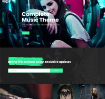 Phase - A Complete Music WordPress Theme for Record Labels and Artists