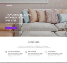 Tristan - Creative Furniture & Interior WordPress Theme
