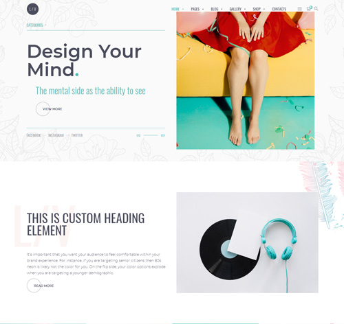 Creative Portfolio | Lavr Portfolio WordPress for Creative Portfolio