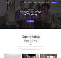 Enside - Multipurpose Onepage WordPress Theme