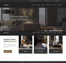 Interico - Stylish Interior Design & Architecture WordPress Theme